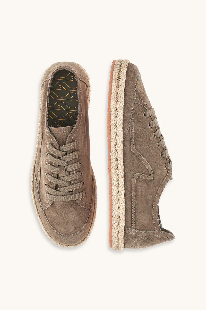 Paul & Shark SUEDE LACE-UP ESPADRILLES outlook