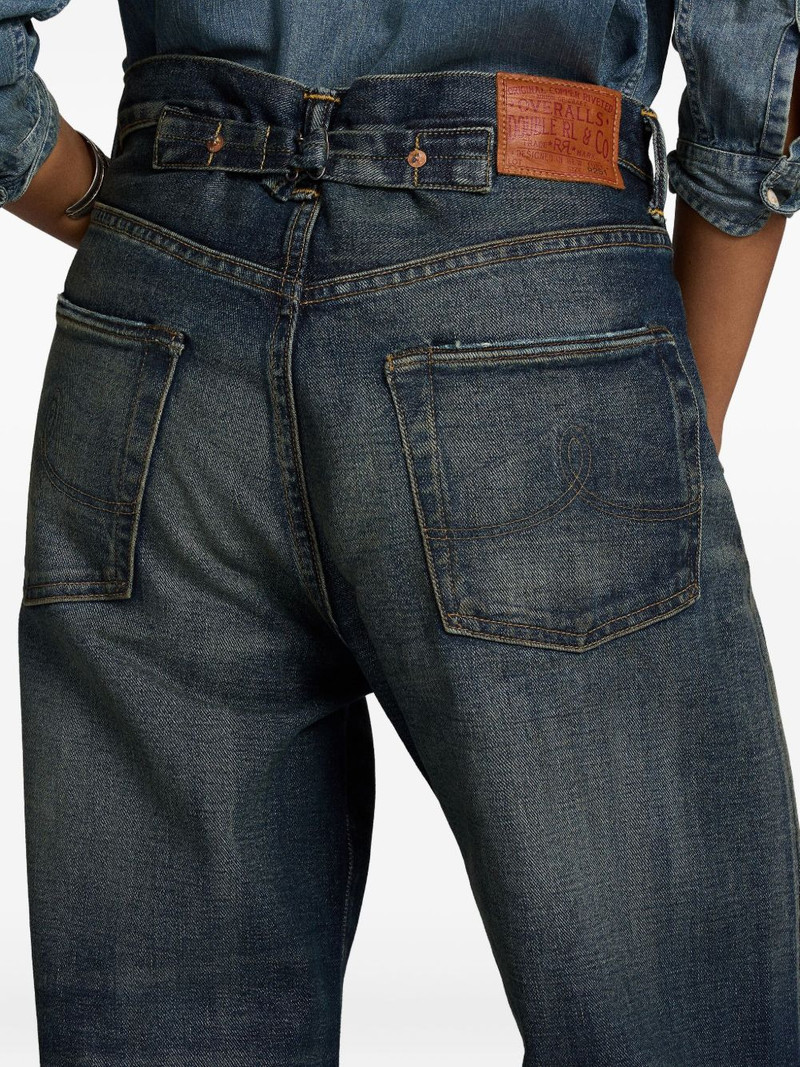 distressed-effect jeans 6