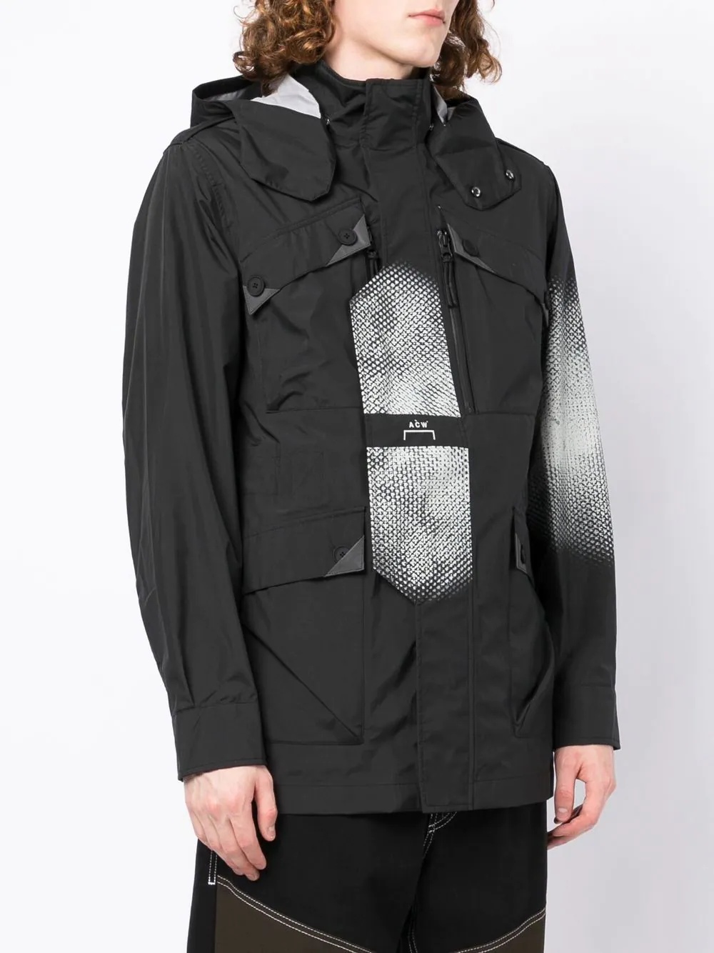 printed-panel jacket - 4