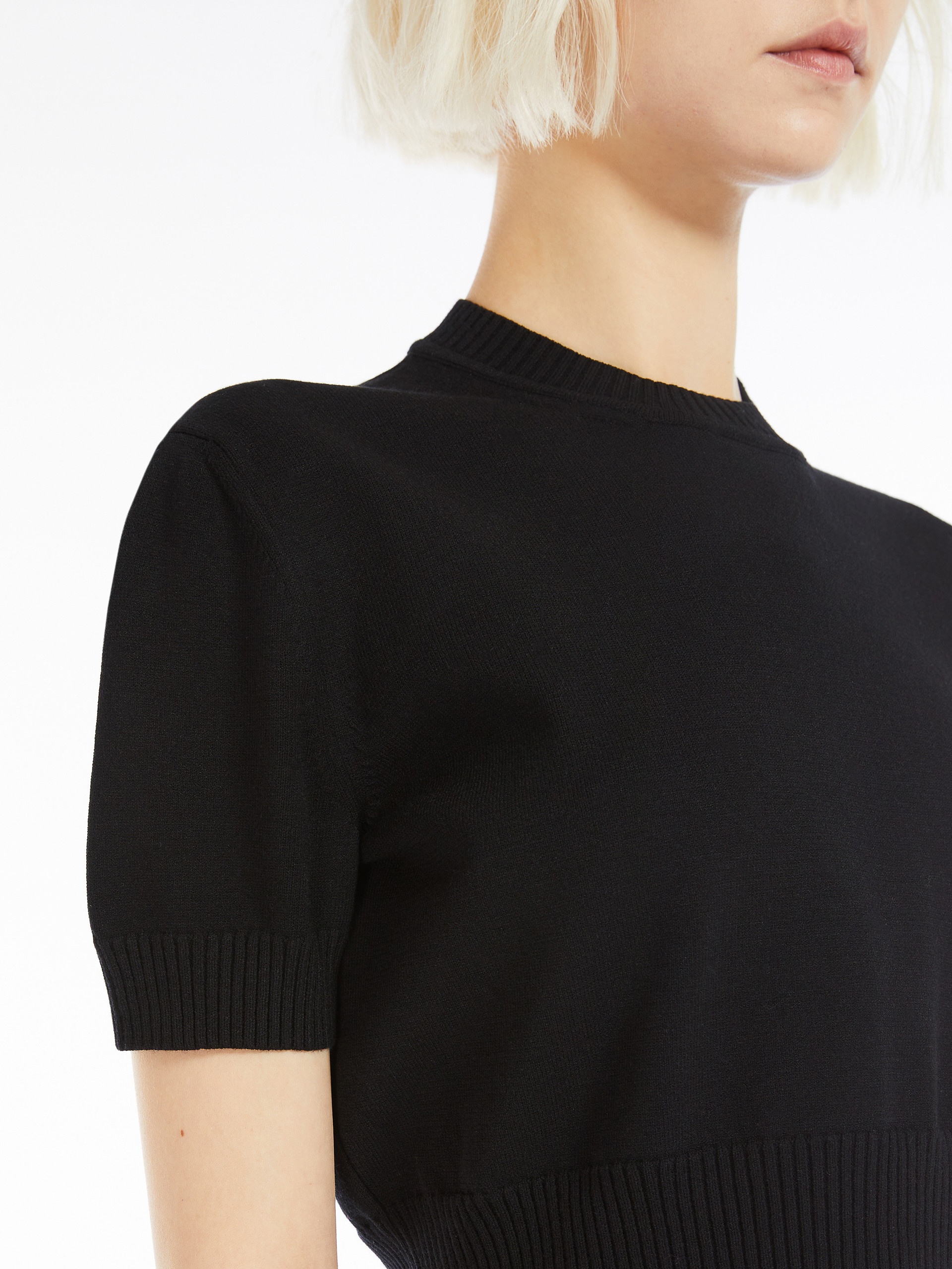 PREMIER Stretch viscose-knit T-shirt - 5