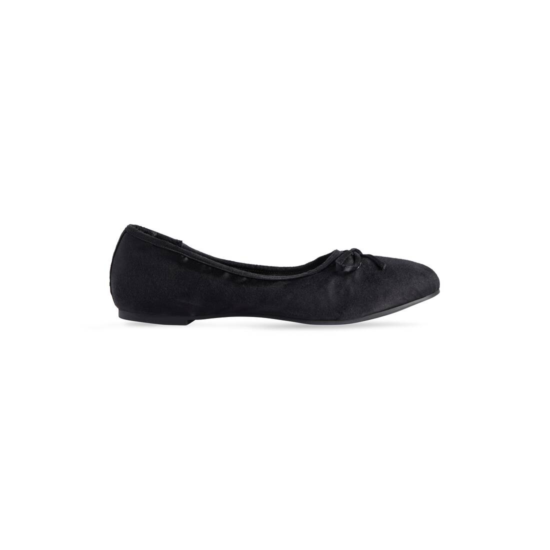 Women's Leopold Ballerina in Black - 1