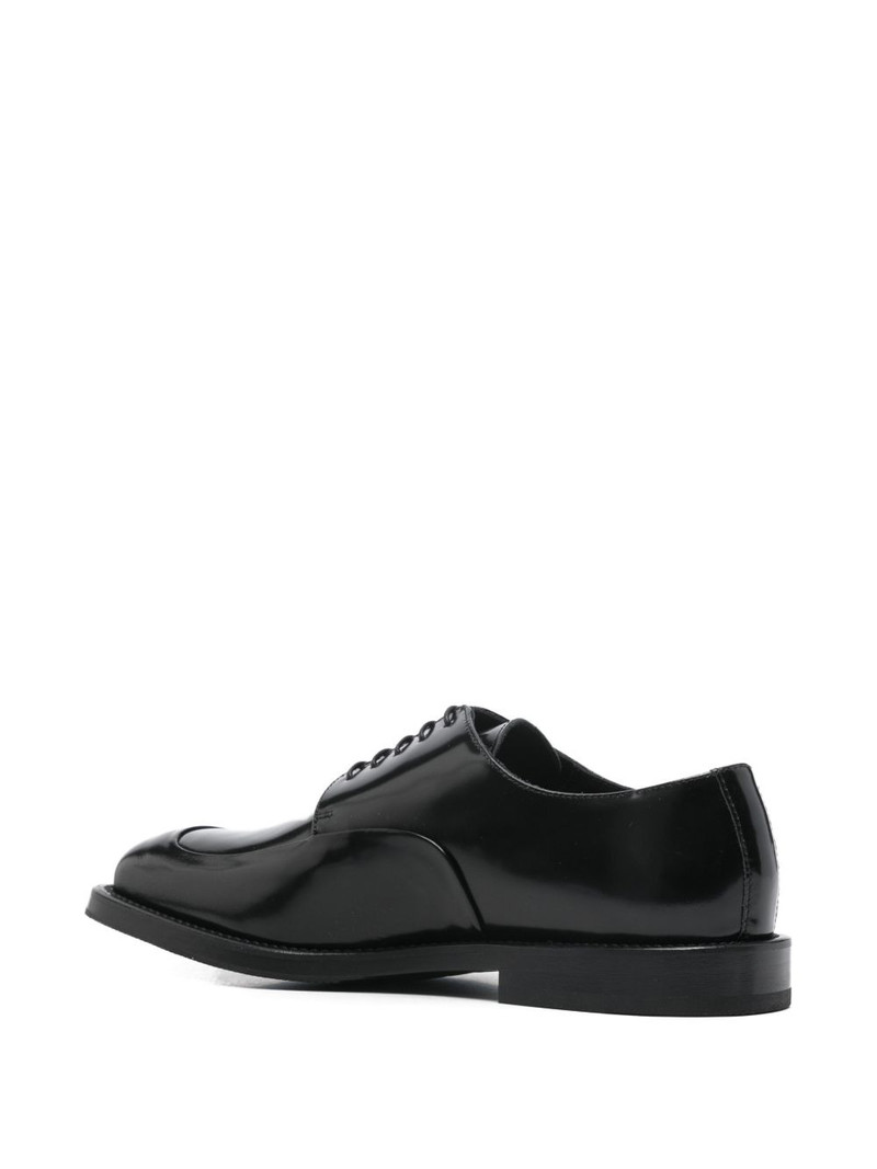 lace-up leather derby shoes 3