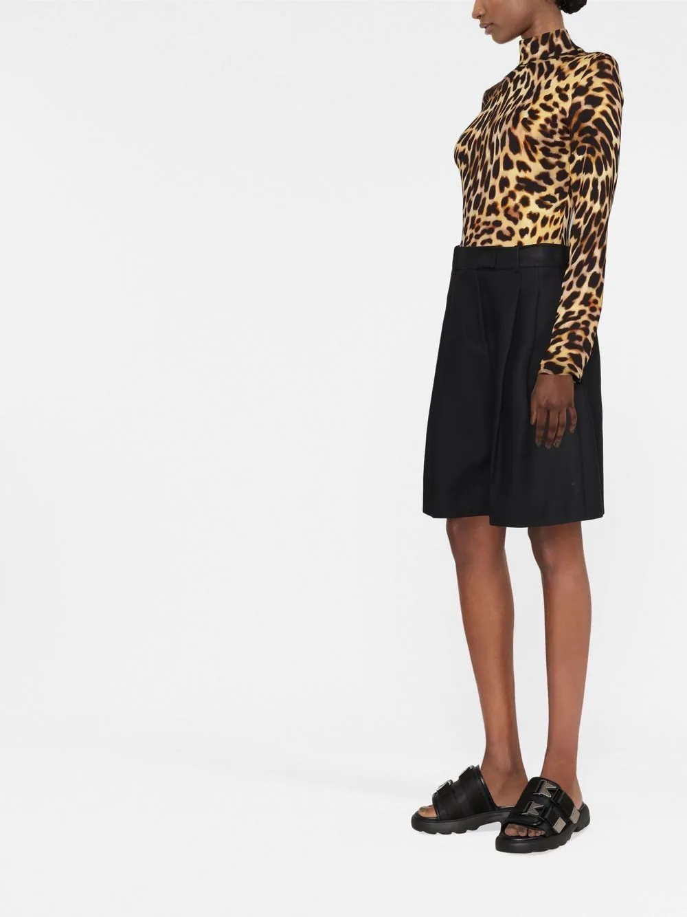 leopard-print bodysuit - 3