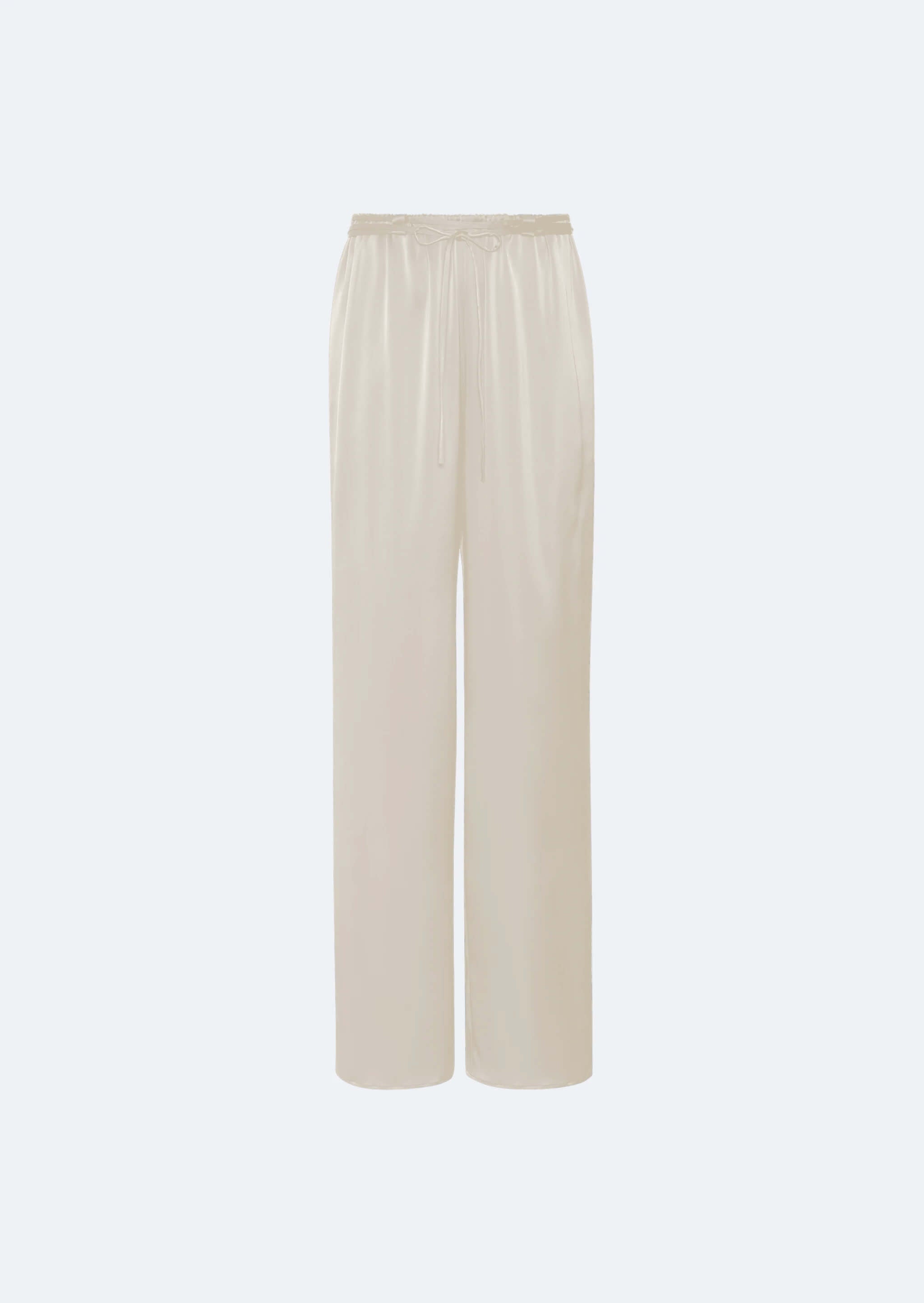 Doubleface Satin Drawstring Pant - 1