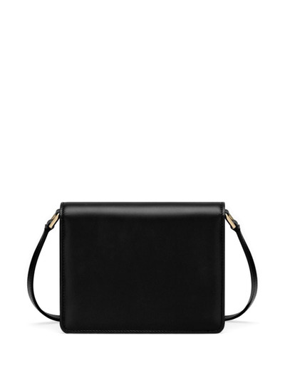 Dolce & Gabbana logo-plaque leather crossbody bag outlook