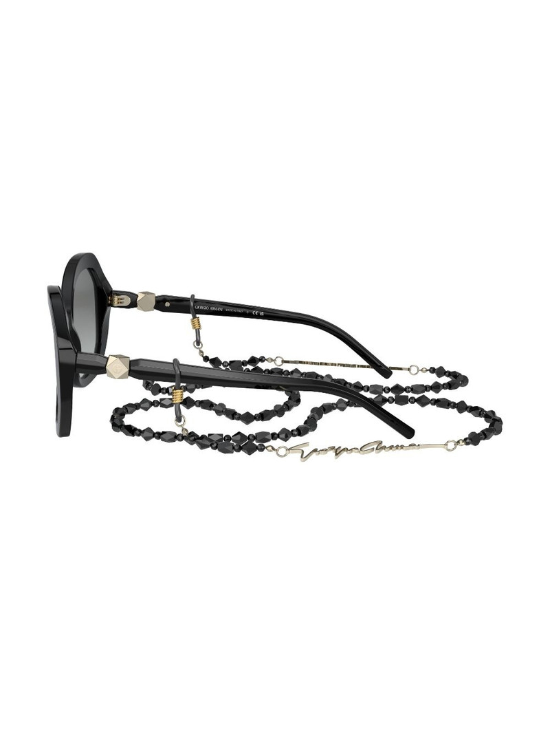 oversized tinted-lenses sunglasses 3