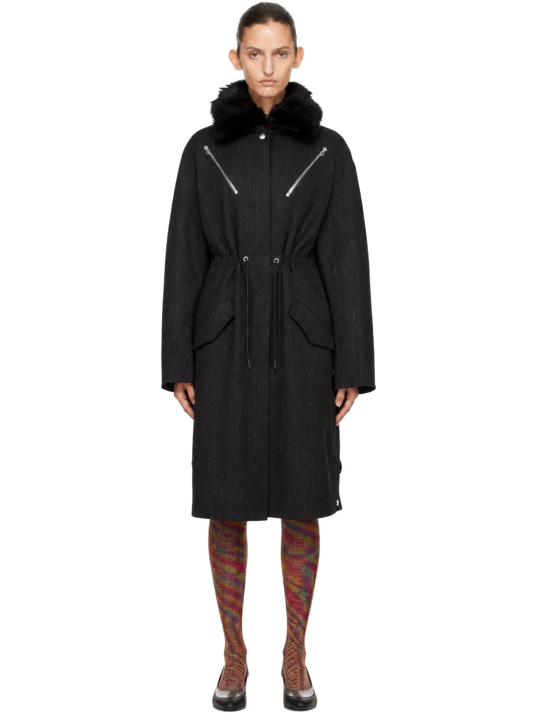 Gray Osprey Coat - 1
