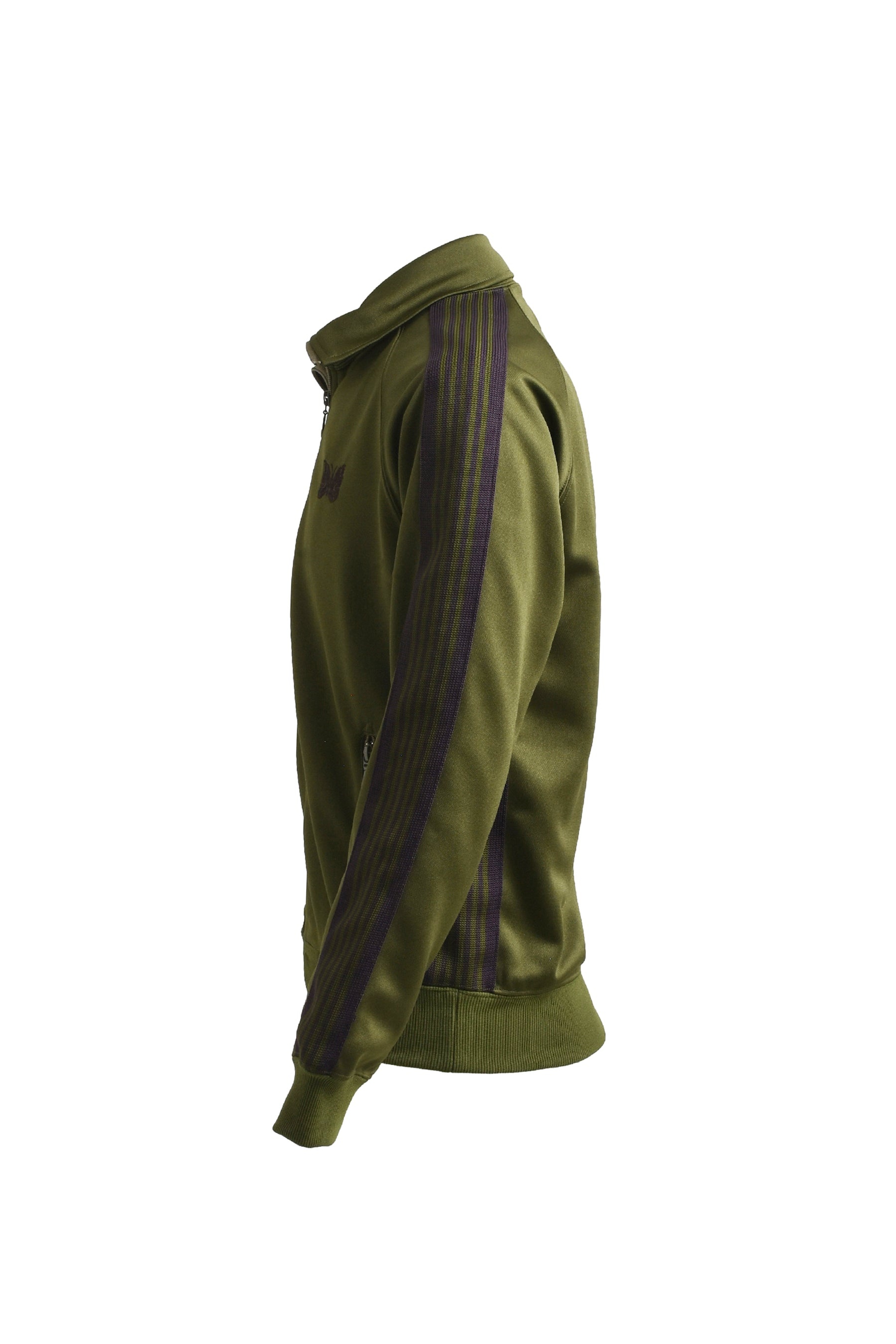 NEEDLES TRACK JACKET - POLY SMOOTH / OLV | nubiantokyo | REVERSIBLE