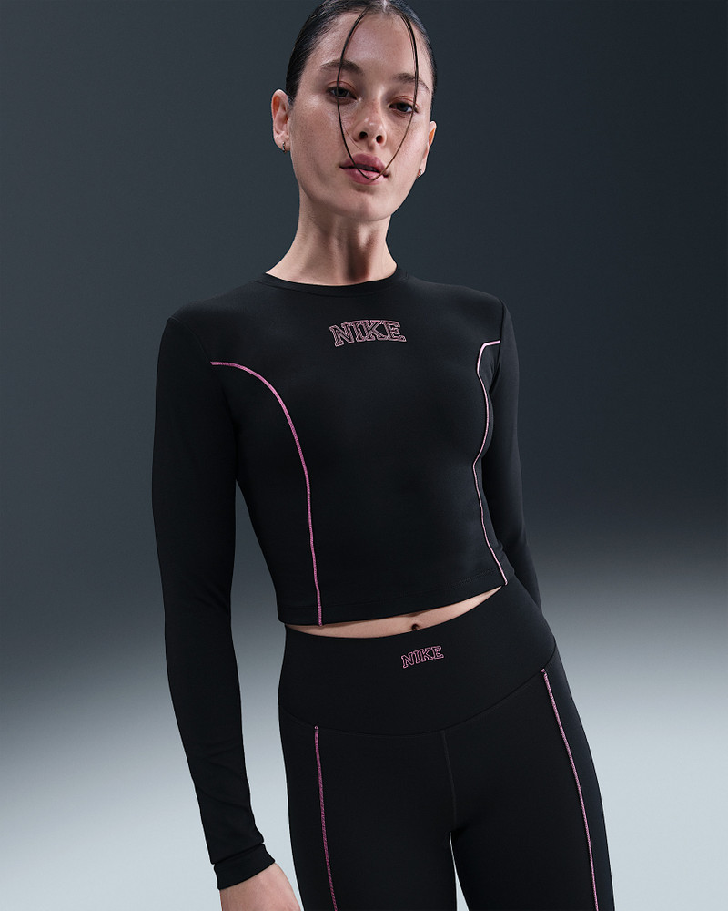 Nike One Women's Dri-FIT Long-Sleeve Top - 1