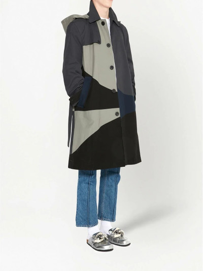 JW Anderson multi-panel trench coat outlook