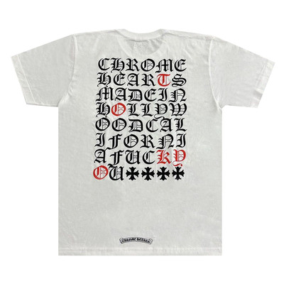 Chrome Hearts Chrome Hearts Tokyo Exclusive Eye Chart Pocket Tee 'White' outlook