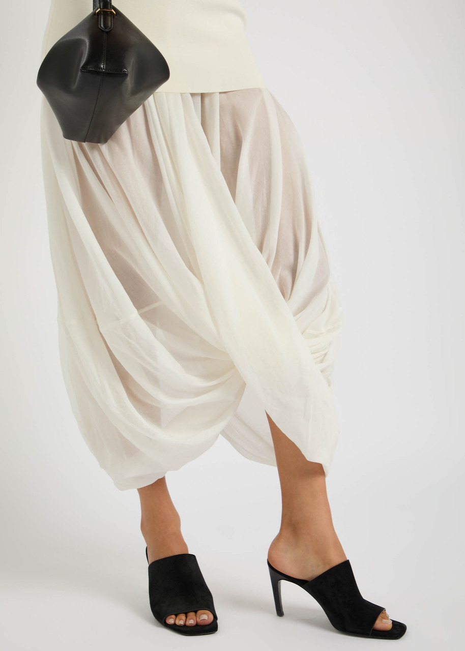 Toteme Cocoon Draped Maxi Dress - 5