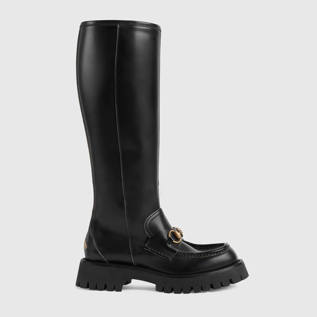 Women's knee-high boot with Horsebit - 1