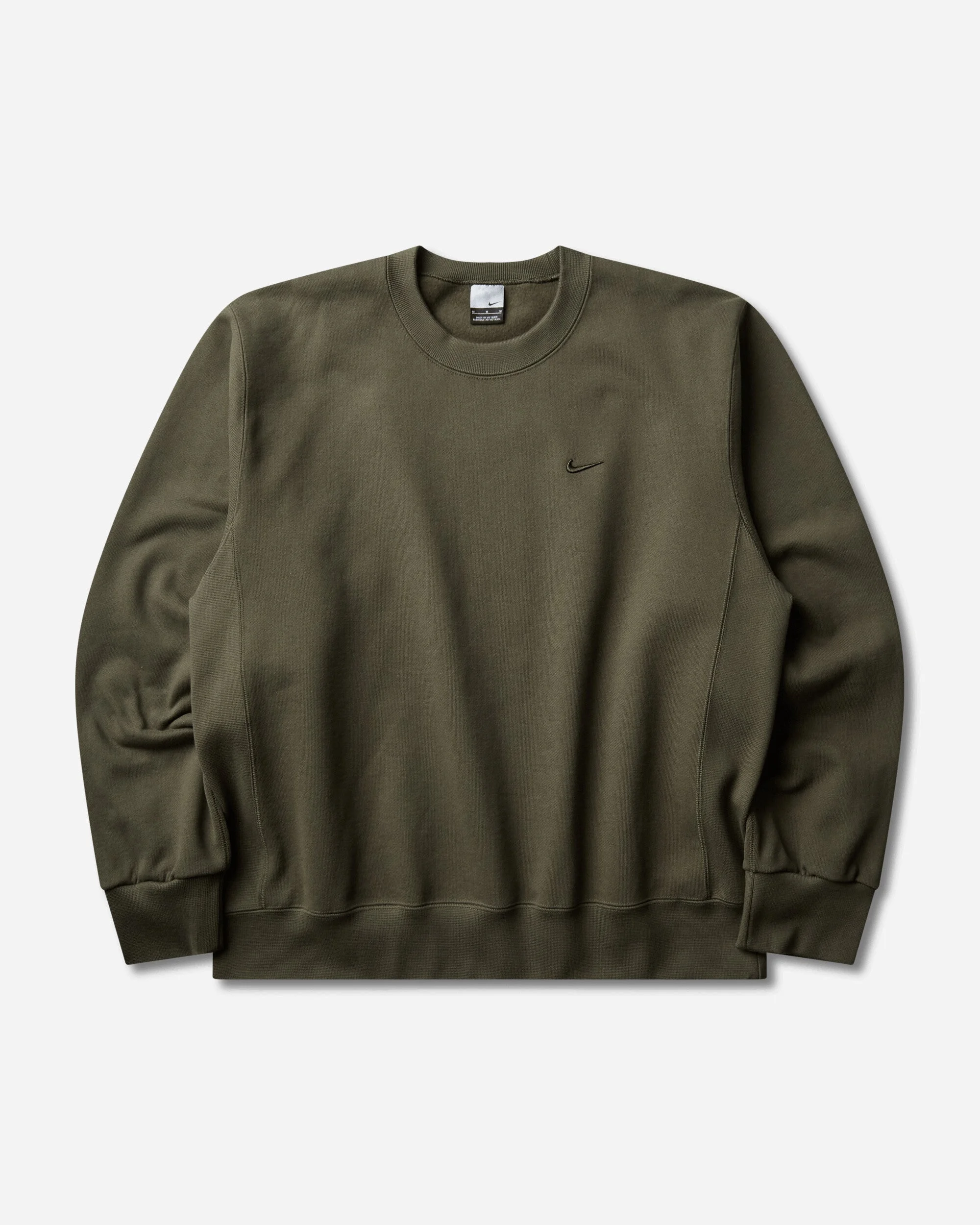 Men's Energy Crewneck Sweatshirt Cargo Khaki - 1