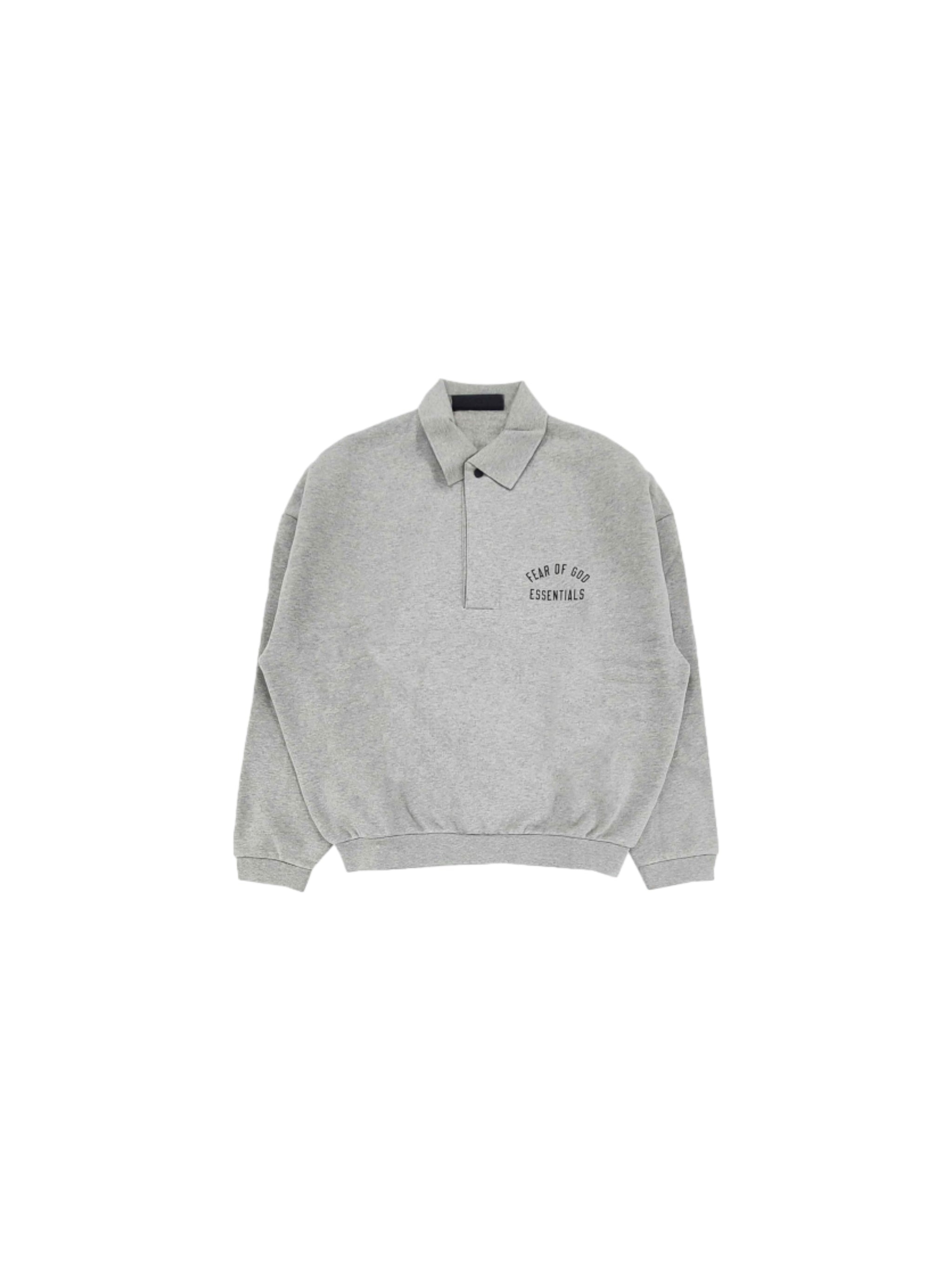 FEAR OF GOD ESSENTIALS - Men Fleece Polo - 1