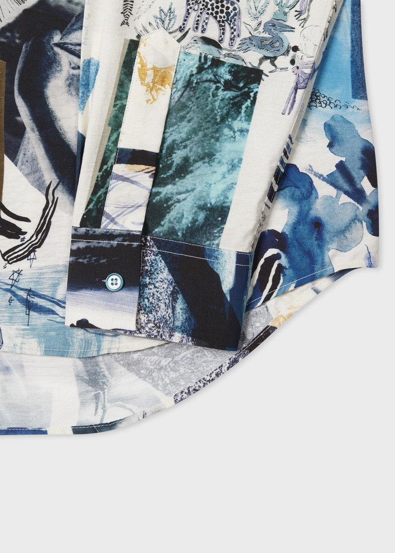 Paul Smith 'Photo Story' Print Viscose-Blend Shirt outlook