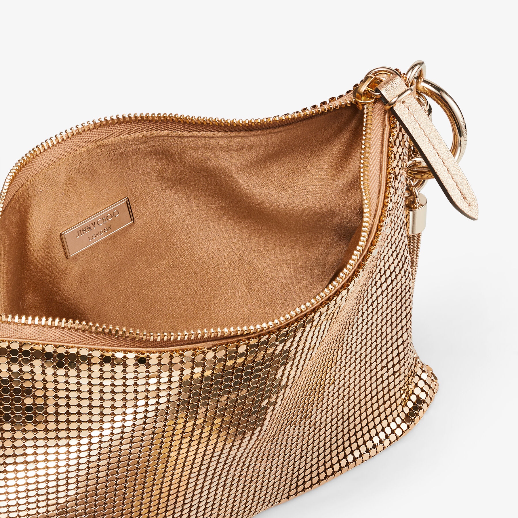 Callie Mini
Gold Mesh Mini Clutch Bag - 5