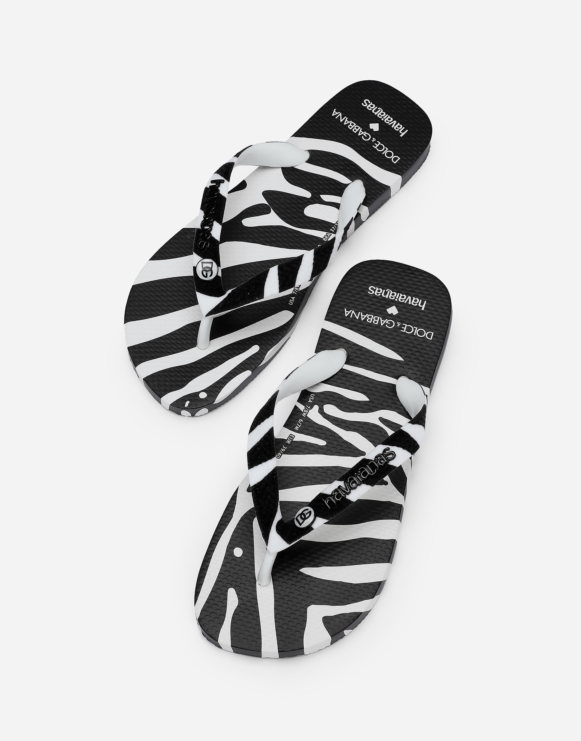 Dolce&Gabbana x Havaianas Zebra Flip-Flops - 5