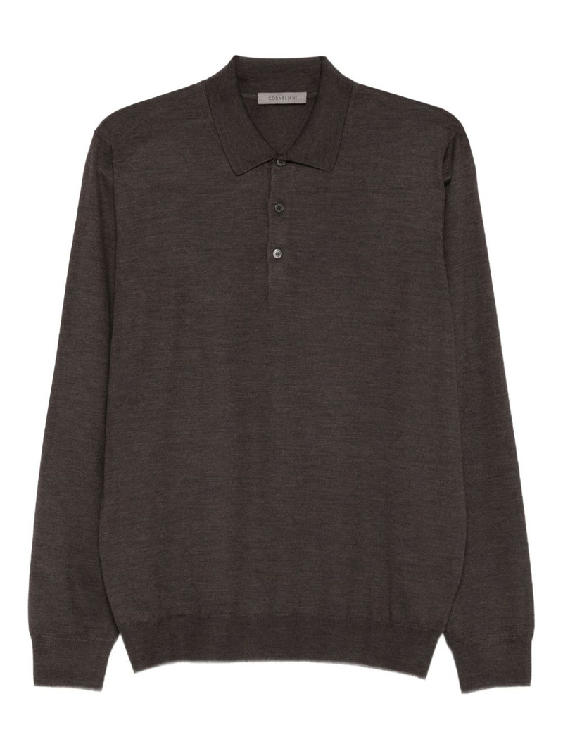long-sleeve polo shirt 1