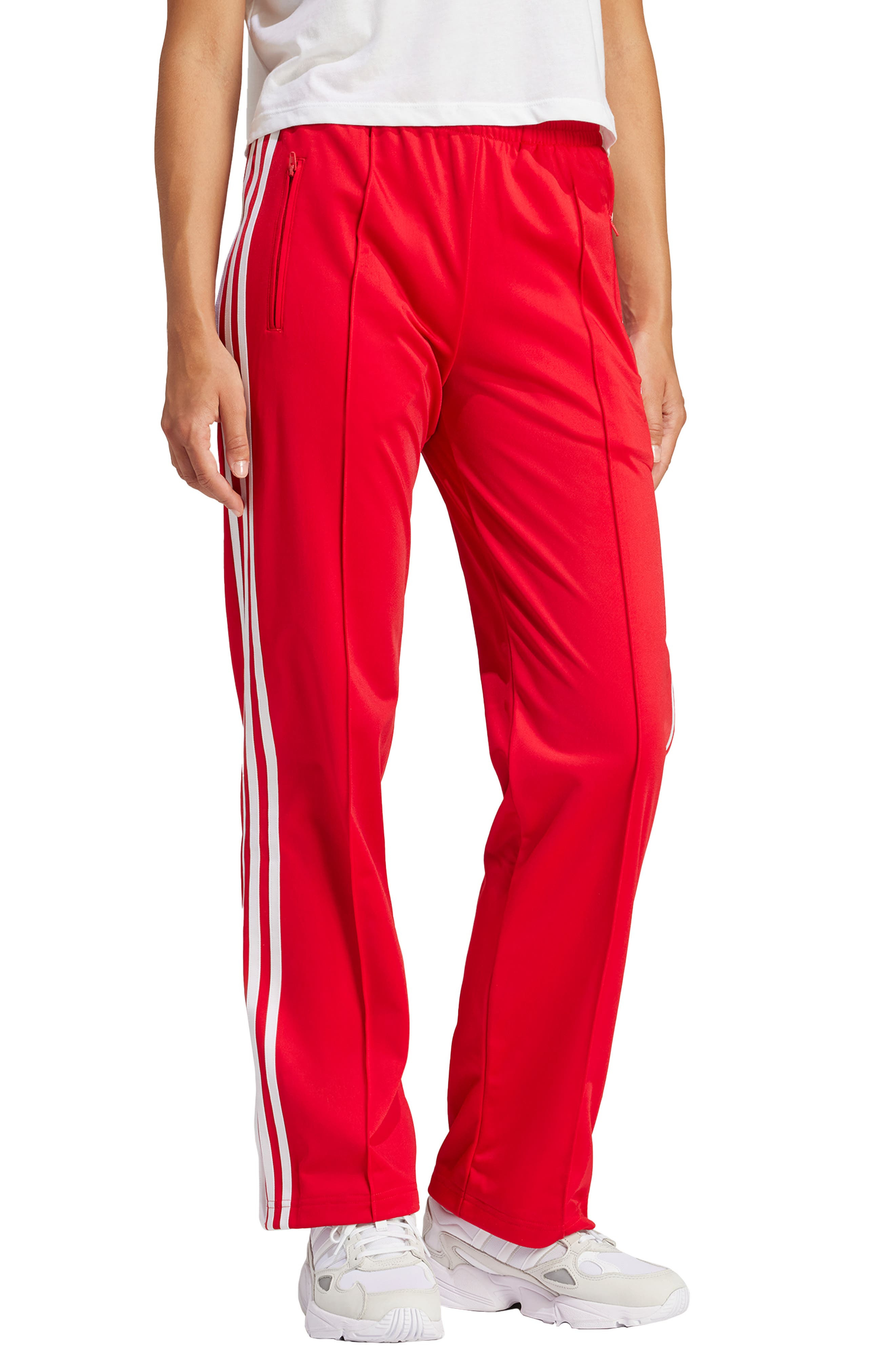 adidas Adicolor Classics Firebird Track Pants in Better Scarlet at Nordstrom - 3