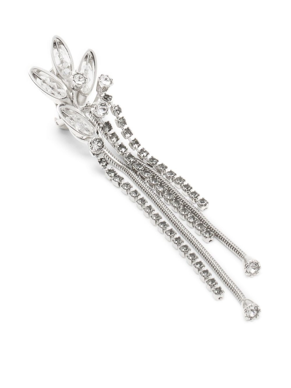 crystal-embellished earrings - 5