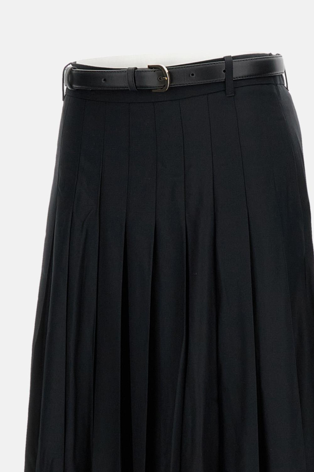 Long Pleated Skirt - 5