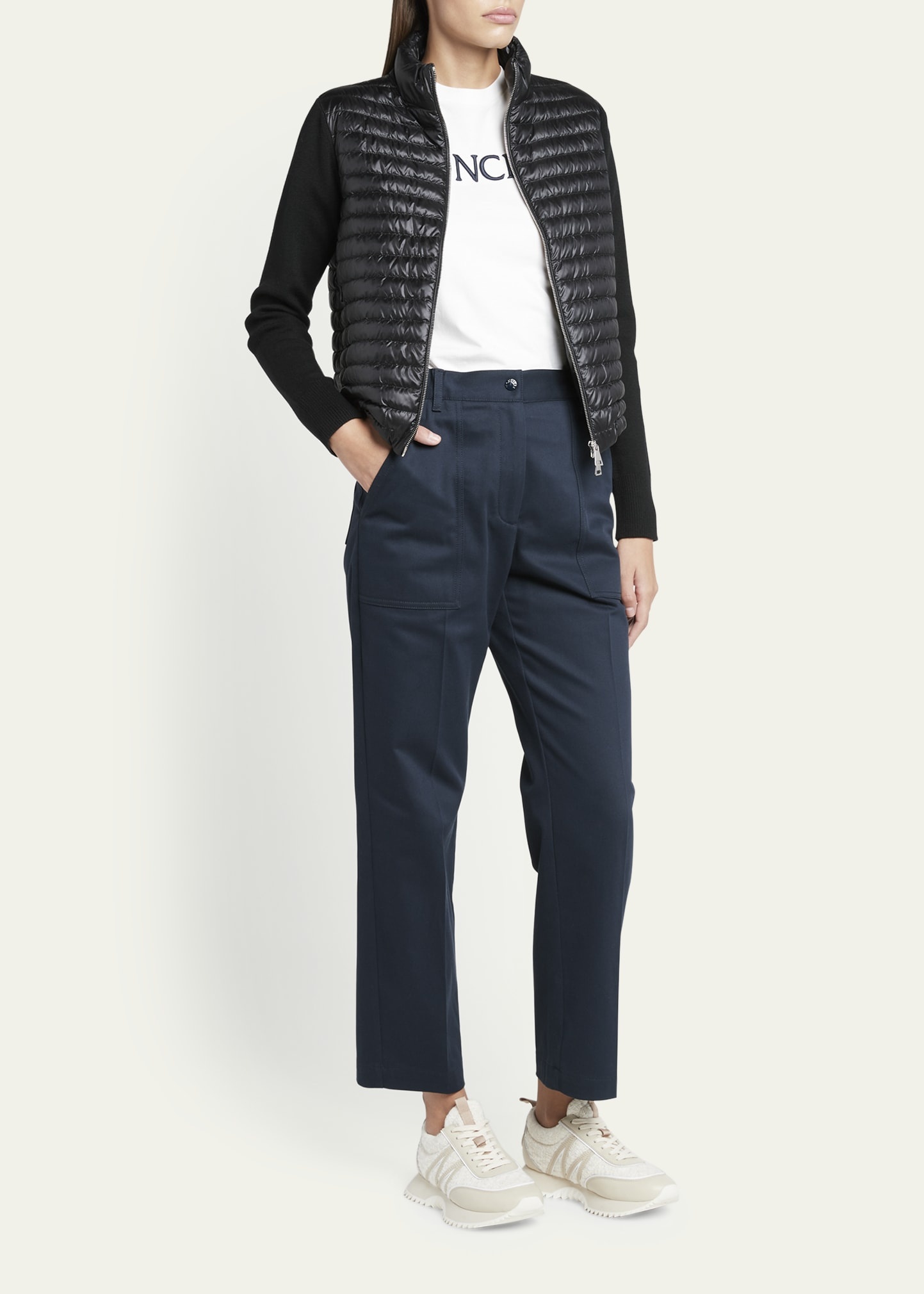 Hybrid Puffer Cardigan - 4