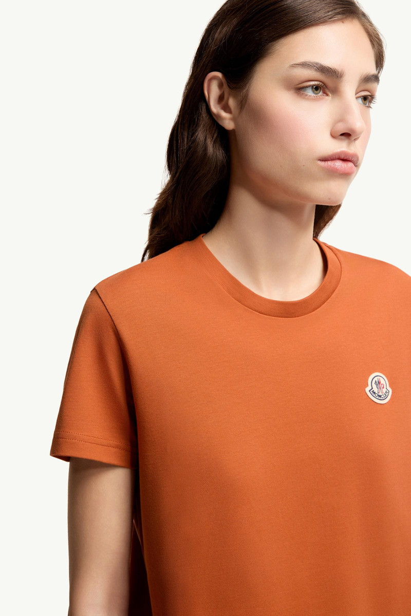 Logo Patch Cotton T-Shirt (Pack of Three) 6