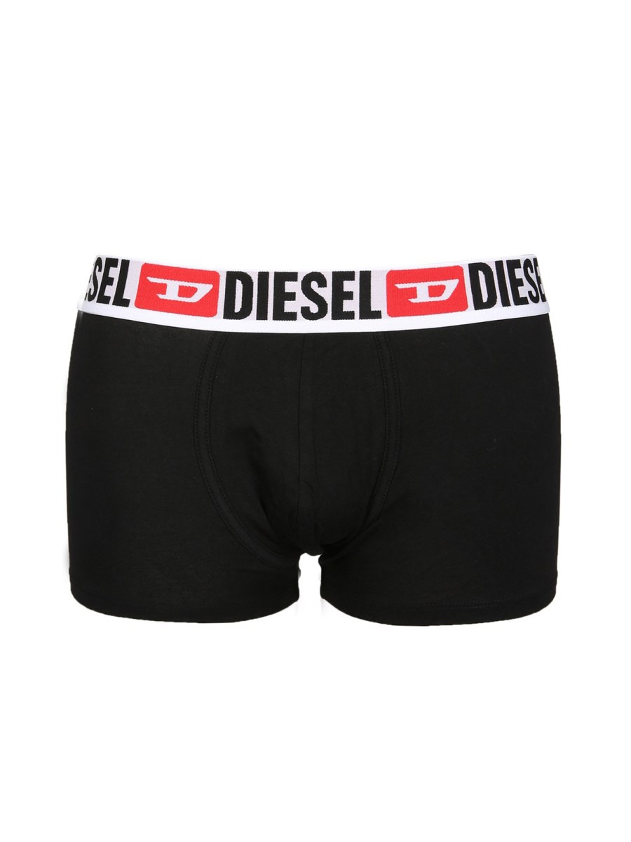 CONFEZIONE DA TRE BOXER IN COTONE CON BANDA LOGATA - 2