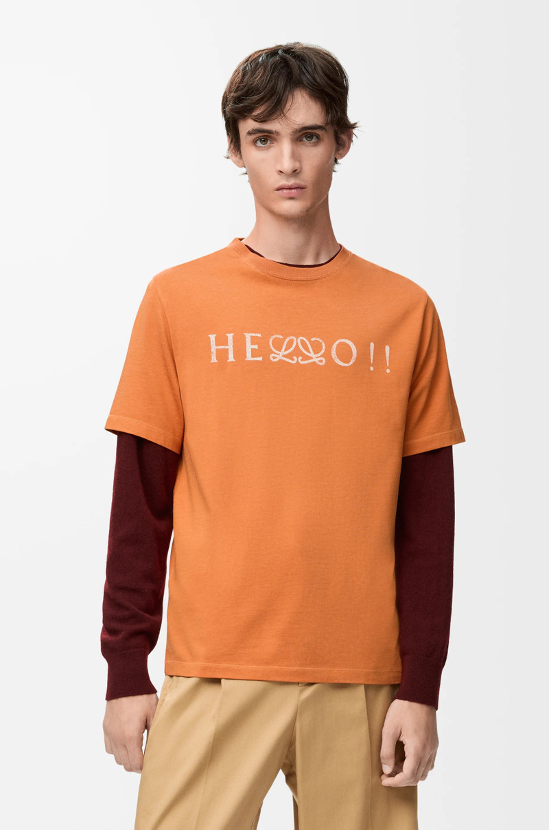 Regular fit T-shirt in cotton blend 3
