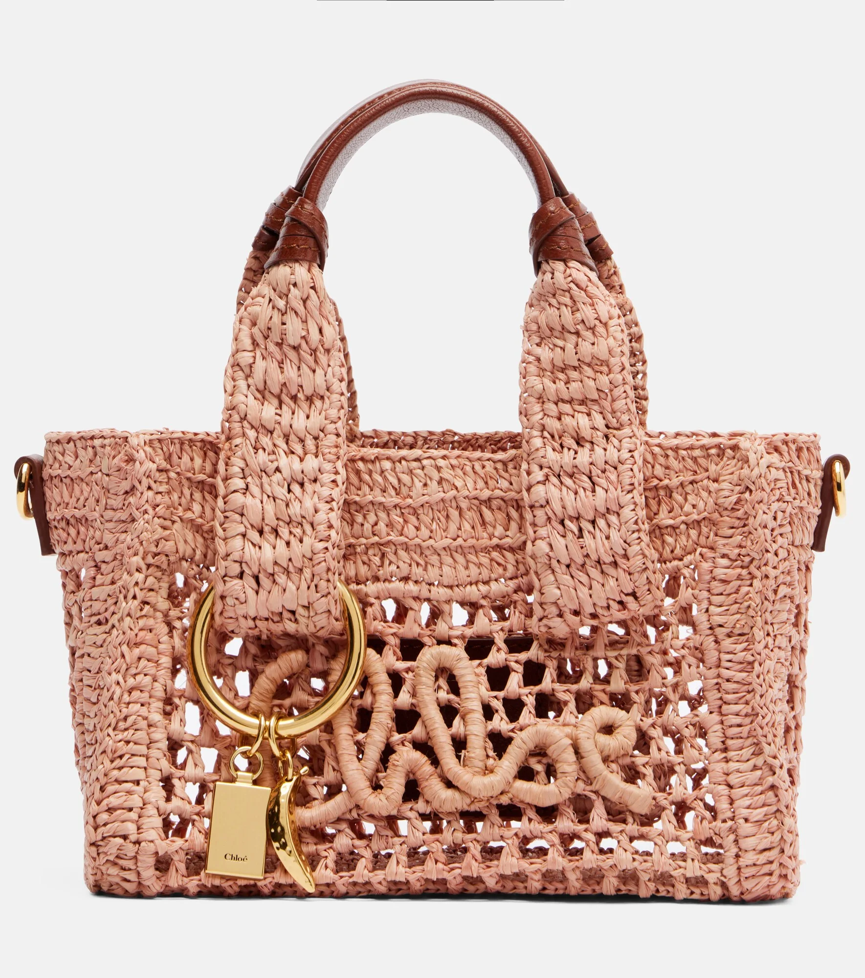 Summer Banana E/W Mini top-handle bag - 1