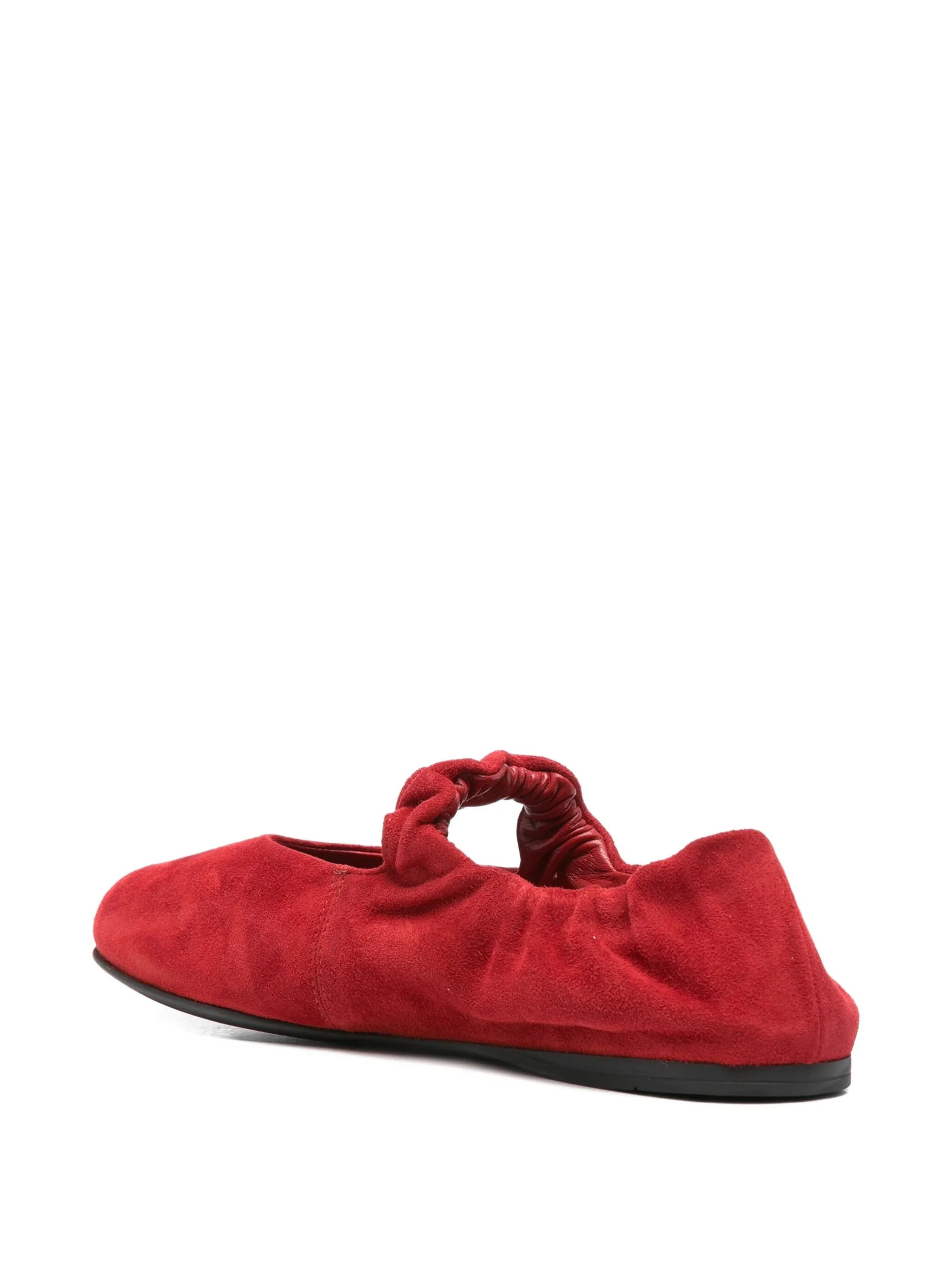 Miu Miu Suede Ballet Flats - 4