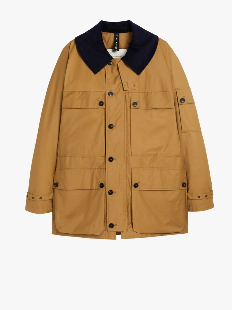 SPRING STREET MOCHA COTTON BLEND JACKET | GMM-221 1