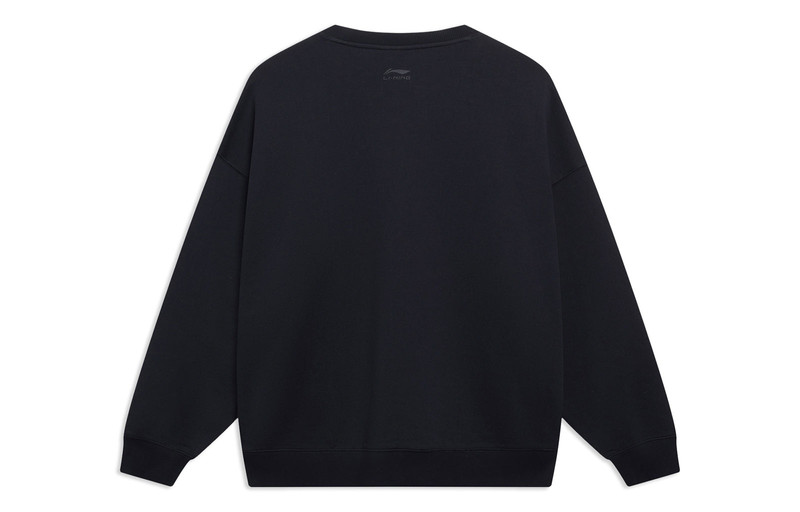 Li-Ning Li-Ning Counterflow Cartoon Rabbit Graphic Sweatshirt 'Black' AWDT527-3 outlook