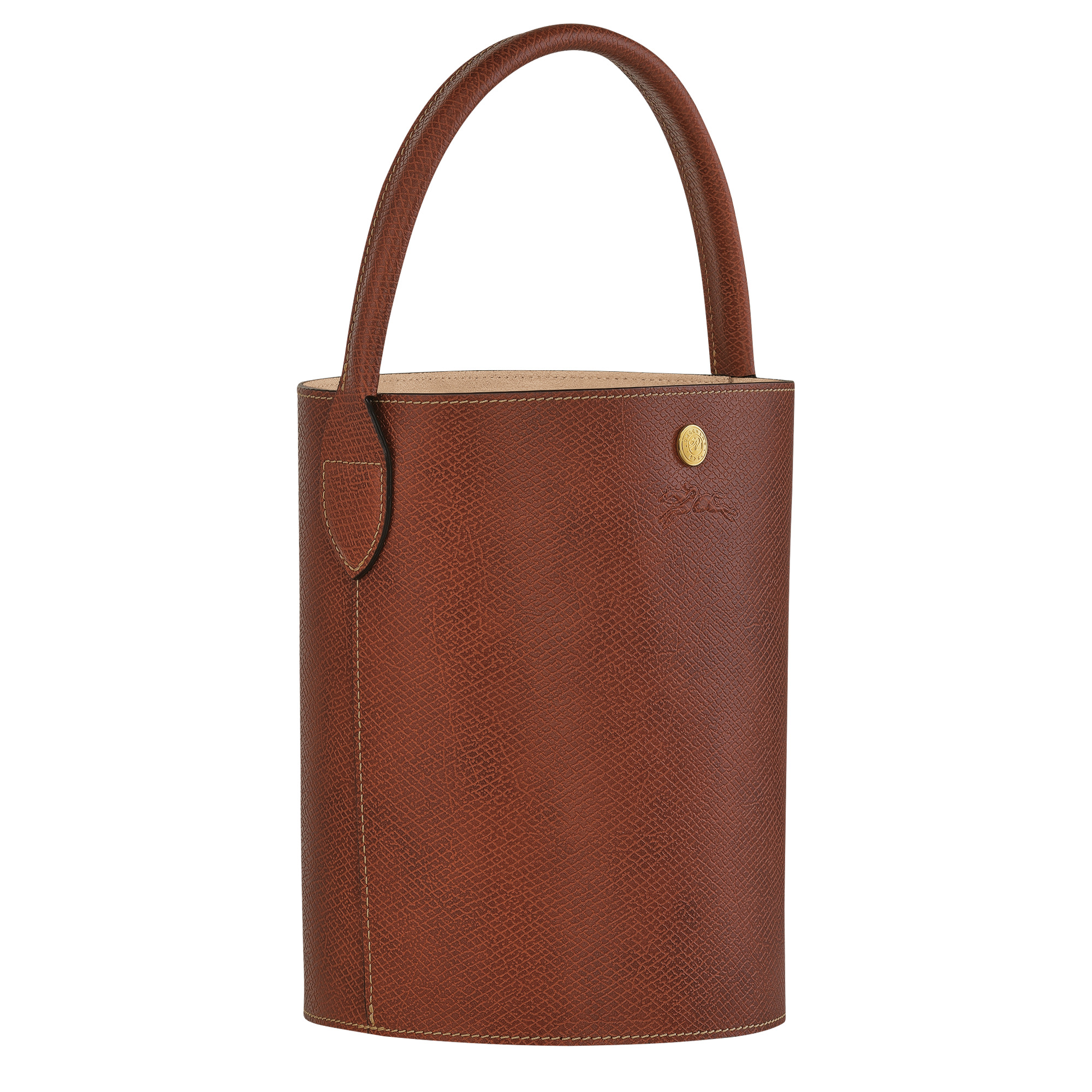 Épure S Bucket bag Brown - Leather - 3