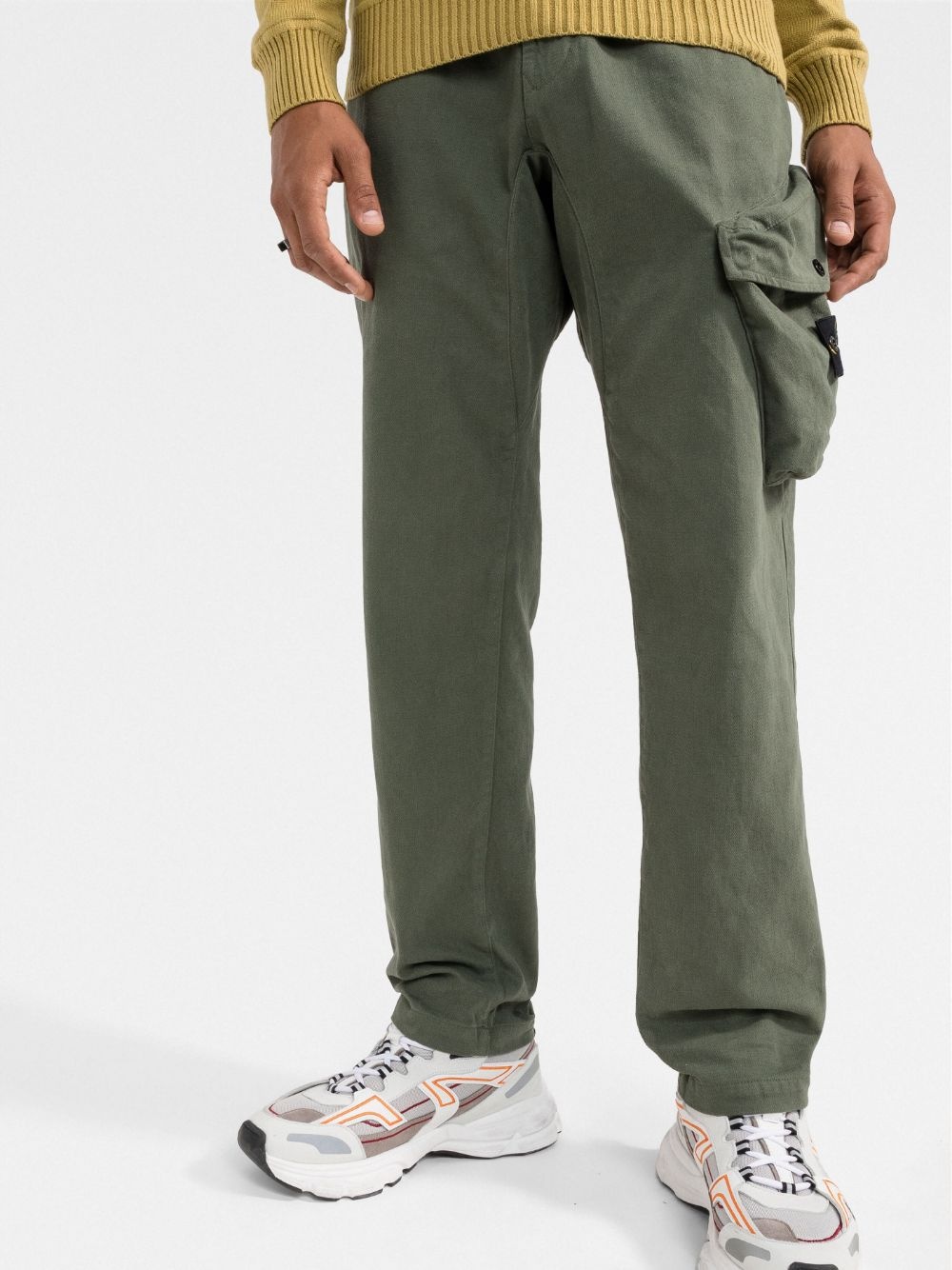 compass badge track pants - 3