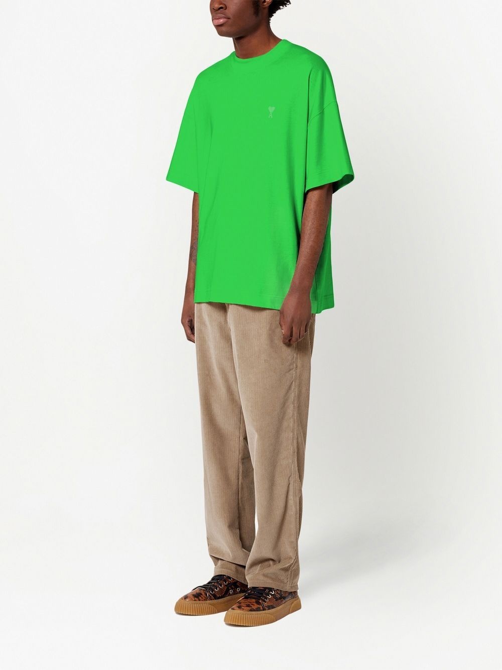 organic-cotton drop-shoulder T-shirt - 3