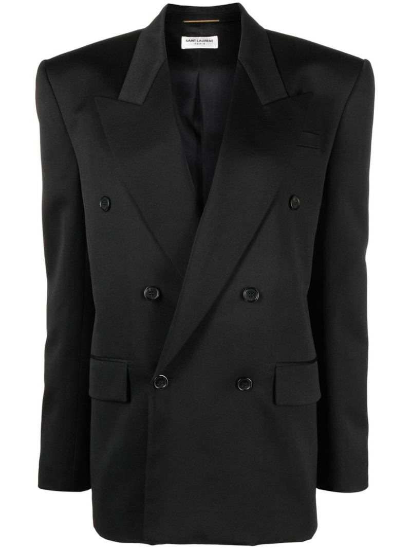 double-breasted wool blazer 1