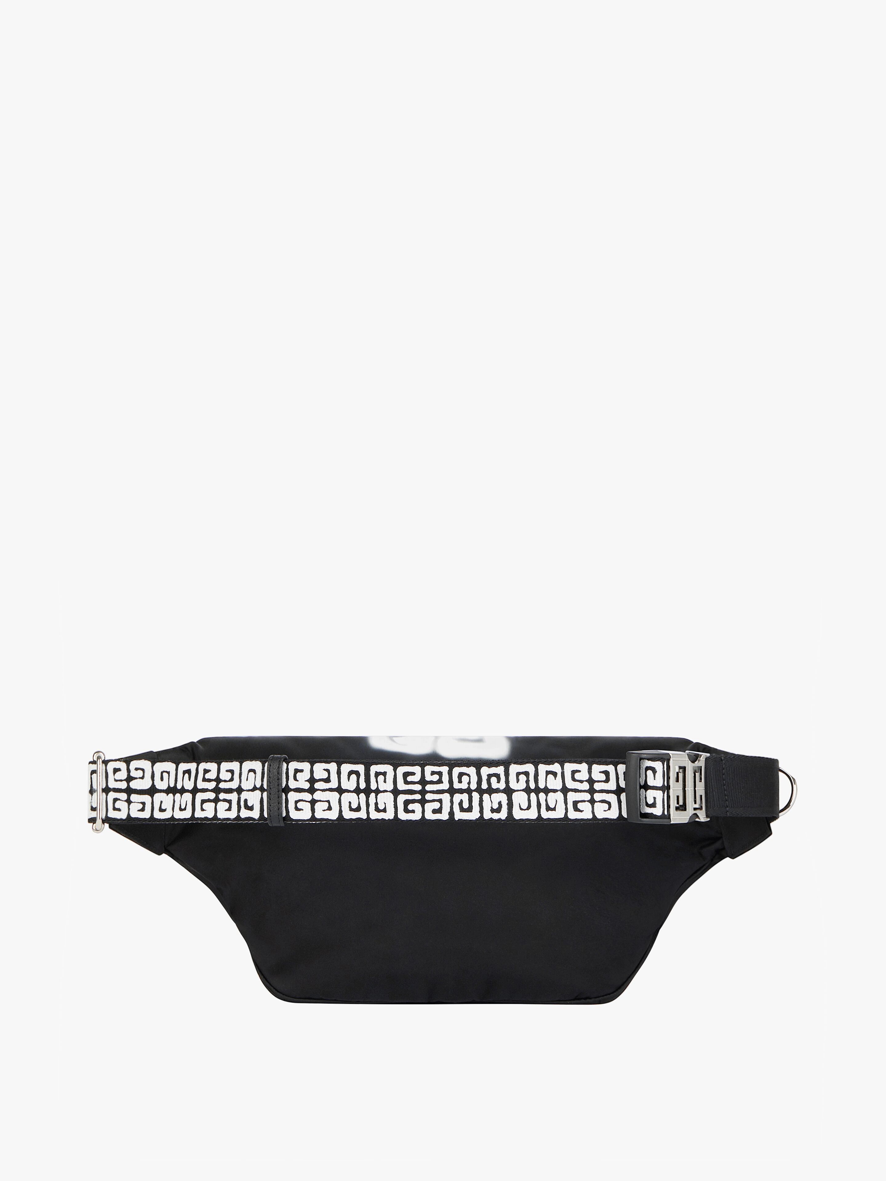 ESSENTIEL U BUM BAG WITH TAG EFFECT 4G PRINT - 4