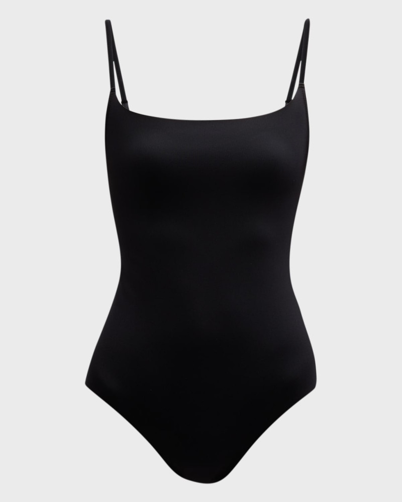 commando Neoprene Spaghetti Strap Bodysuit outlook