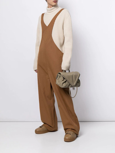 Bottega Veneta V-neck wide-leg overalls outlook