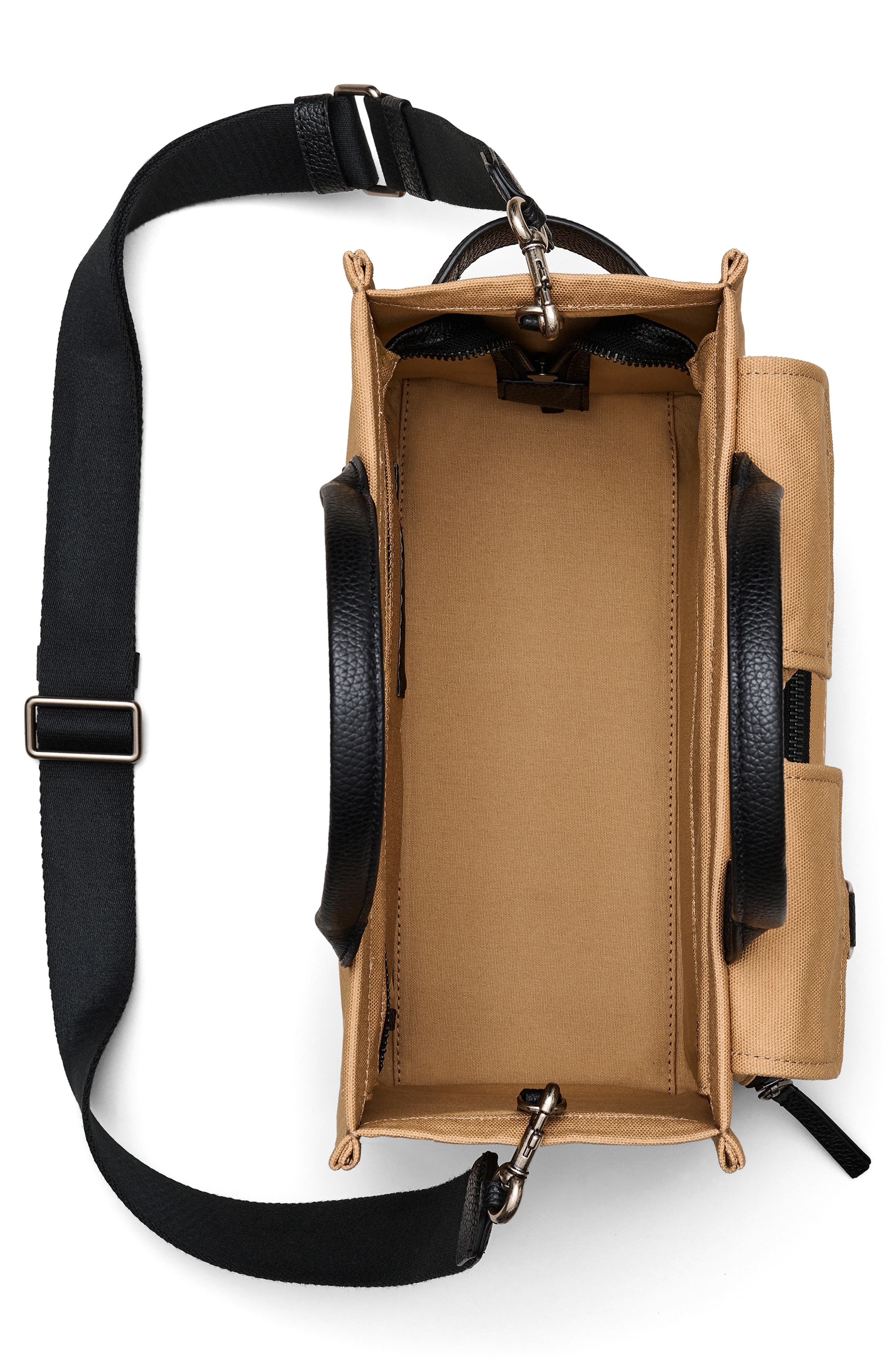 Marc Jacobs The Cargo Canvas Medium Tote Bag in Camel at Nordstrom - 3