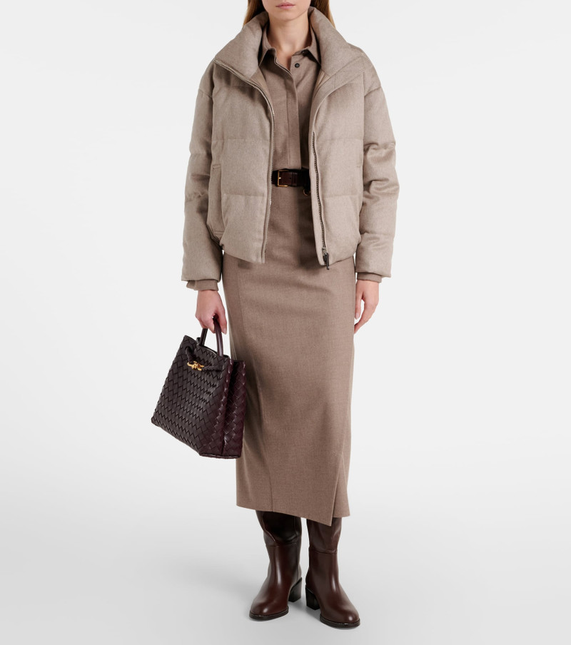 Max Mara The Cube Destino cashmere down jacket outlook