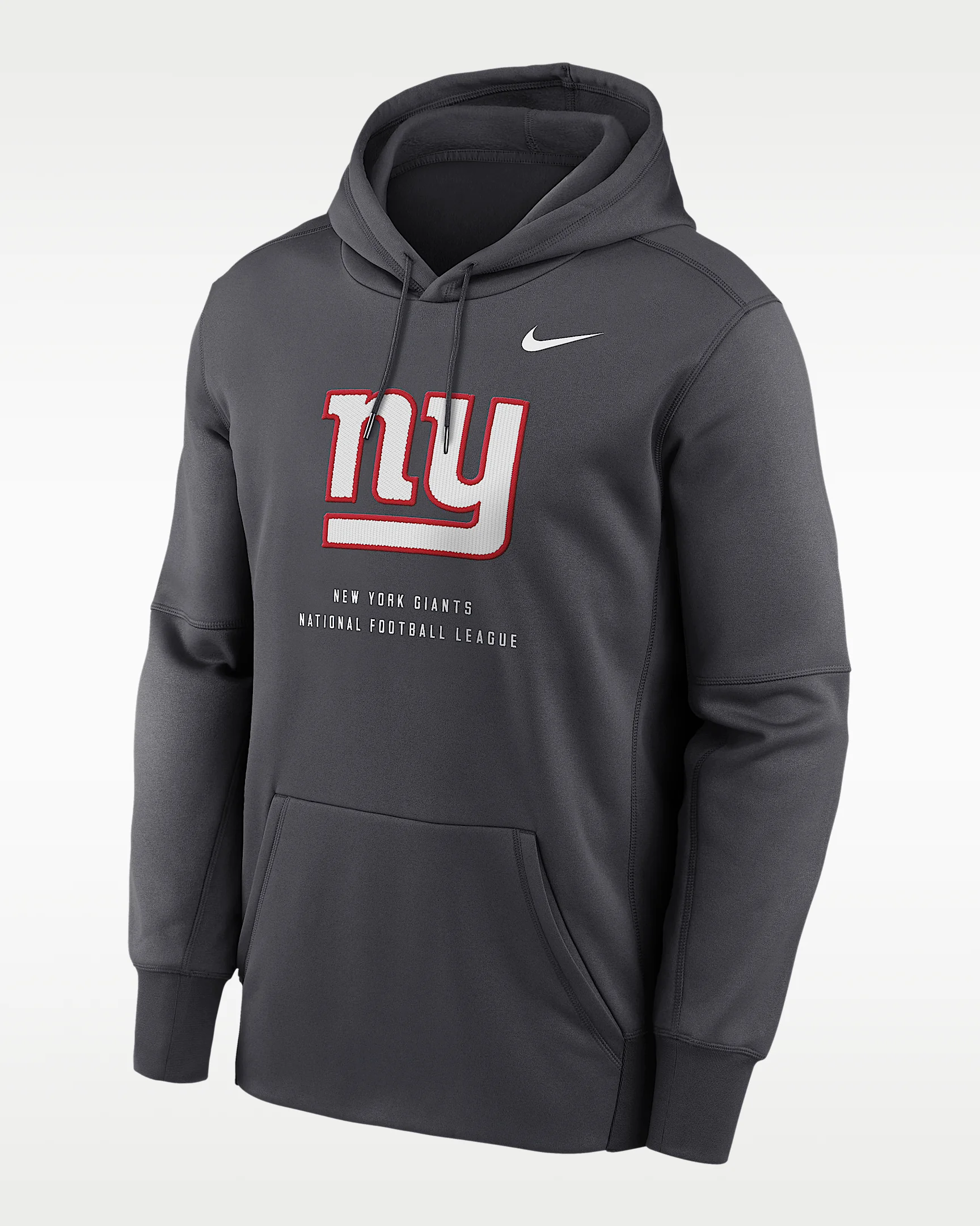 New York Giants Men's Nike Therma NFL Pullover Hoodie - 1