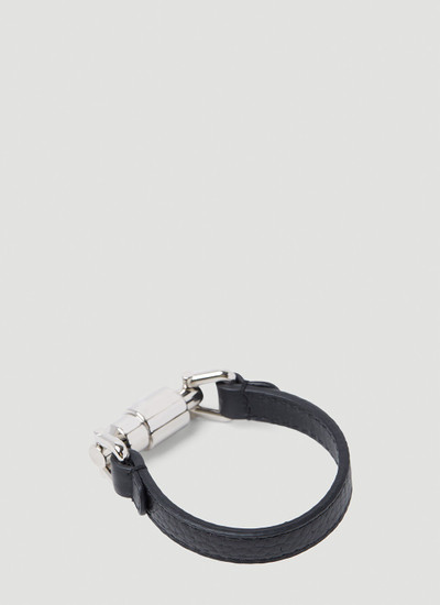 GUCCI Piston Closure Leather Bracelet outlook