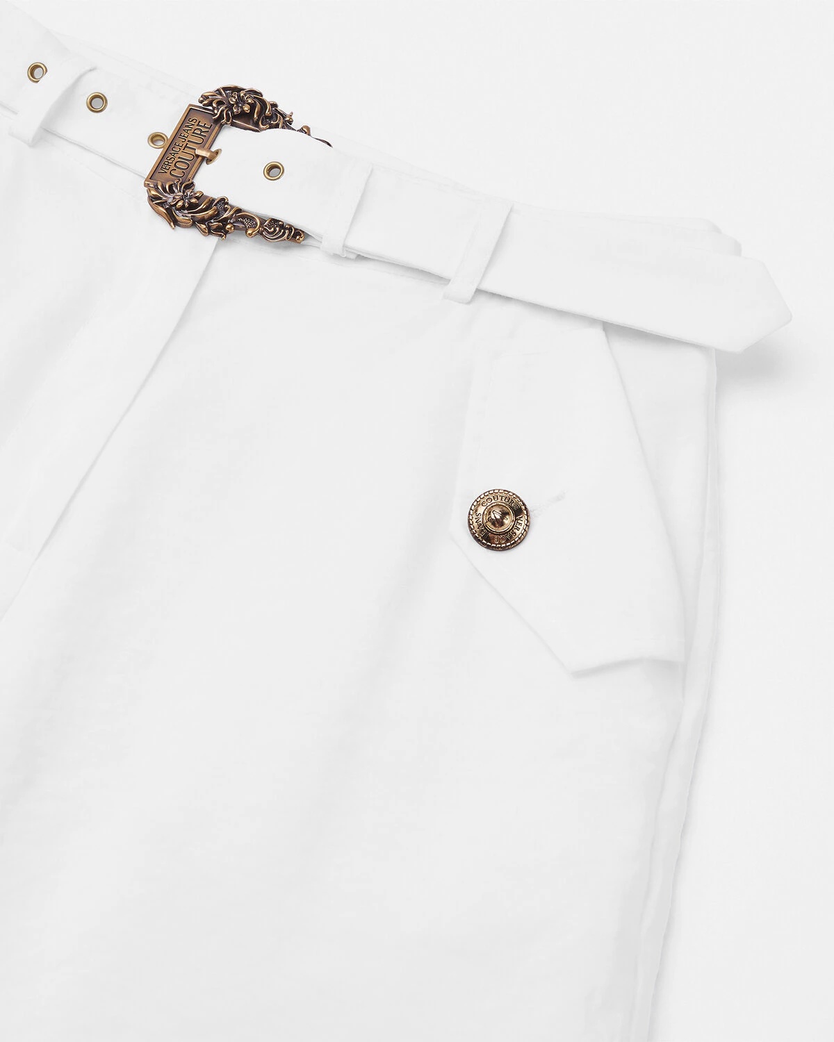 Baroque Buckle Cargo Pants - 2