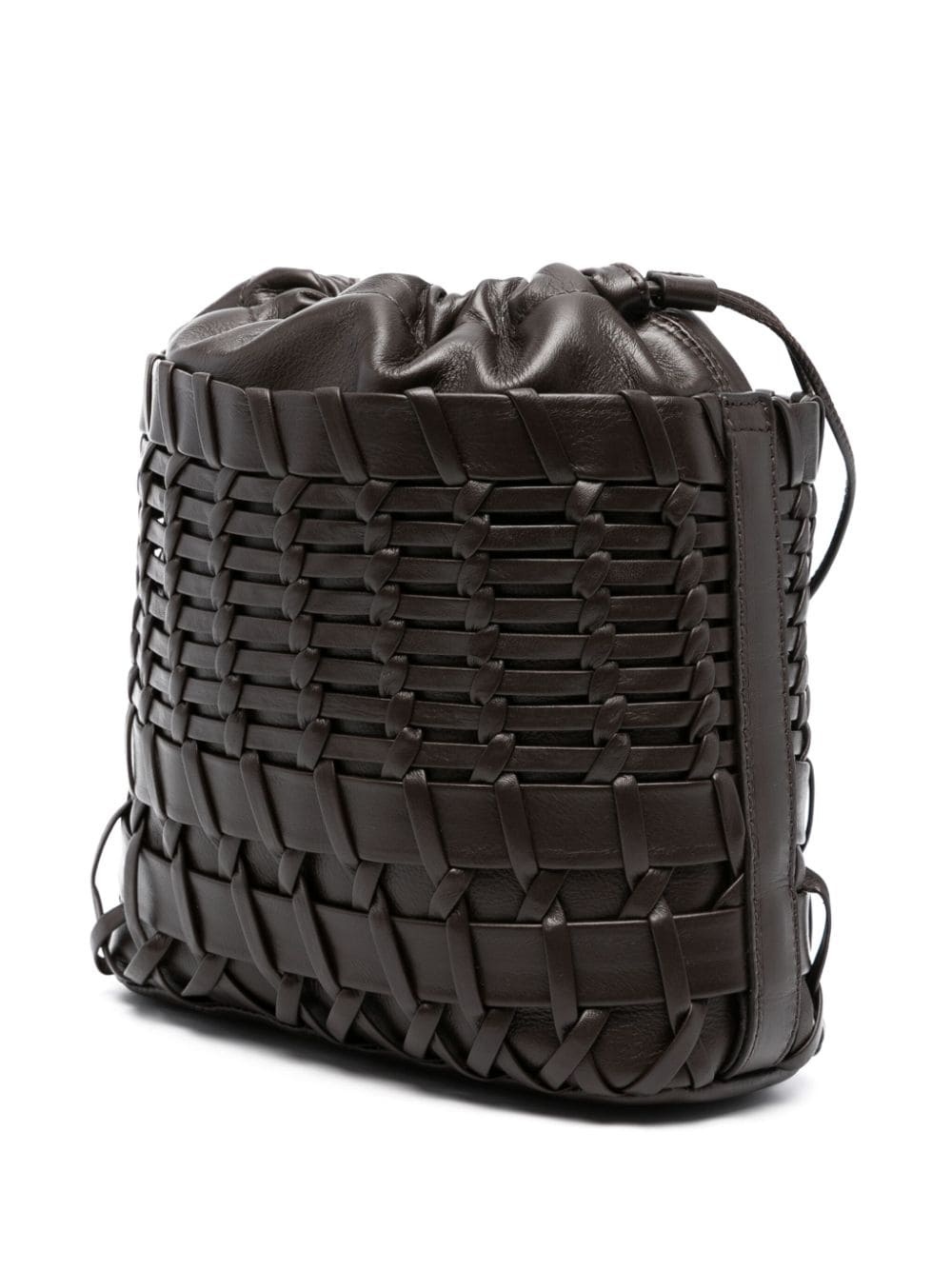 Trena leather bucket bag - 5