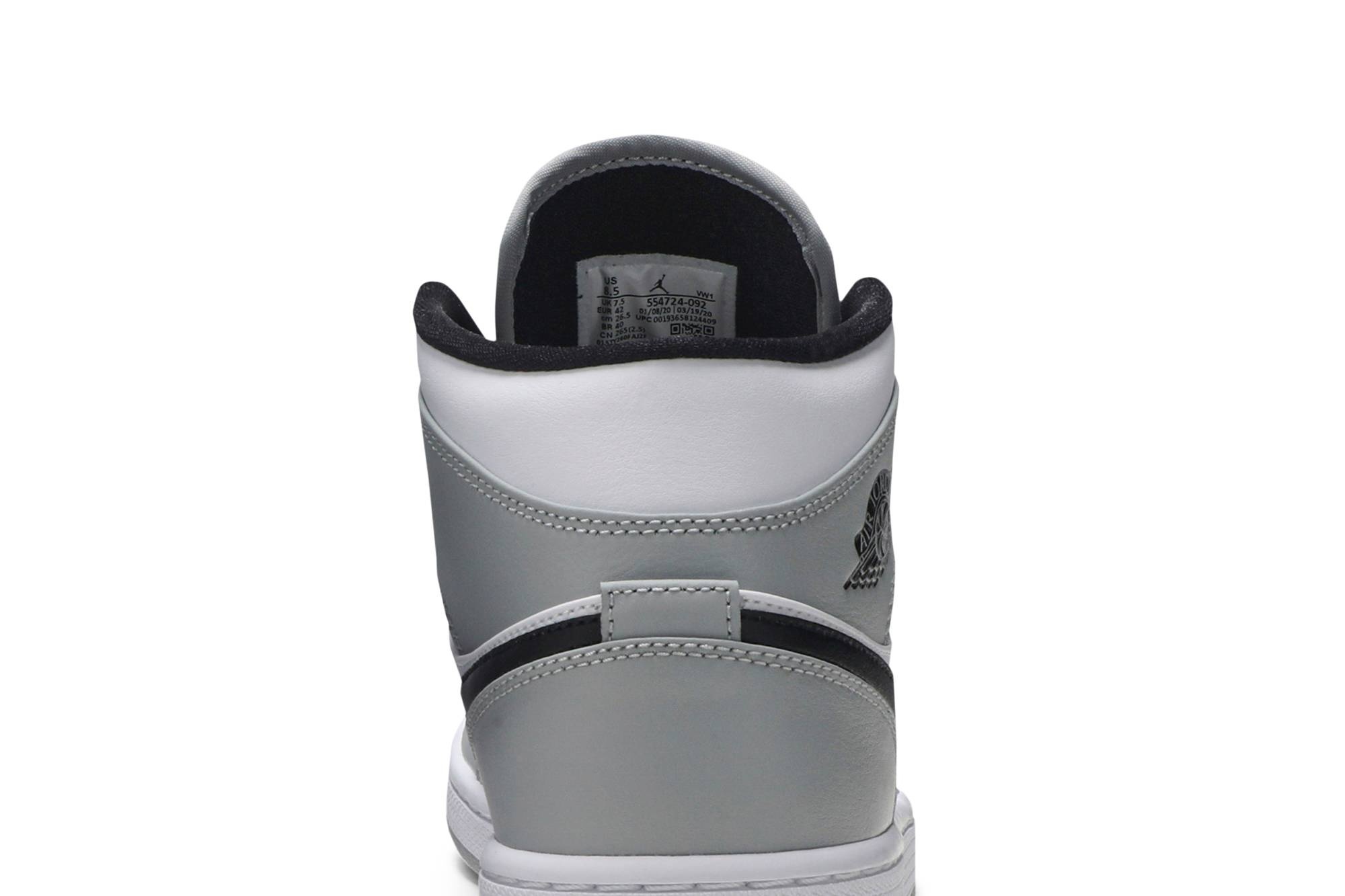 Air Jordan 1 Mid 'Smoke Grey' - 7