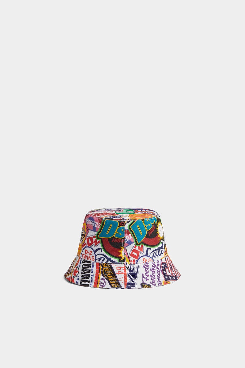 LOGOMANIA BUCKET HAT - 2