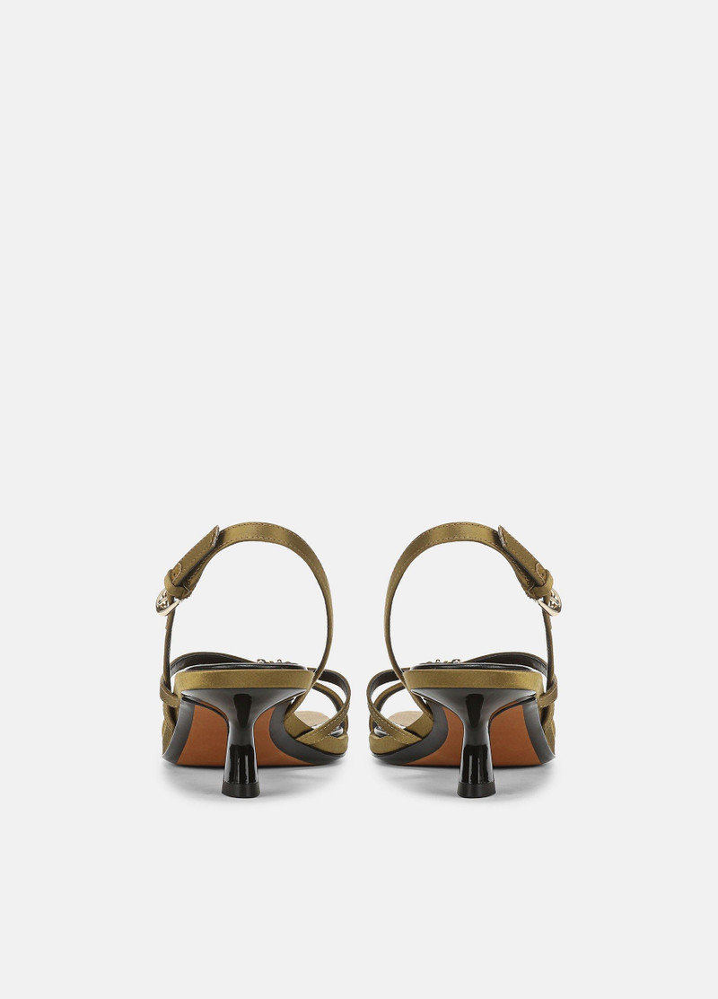 Vince Tali Satin Slingback Sandal outlook